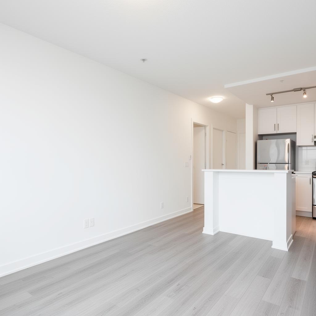 Condo interior after professional painting